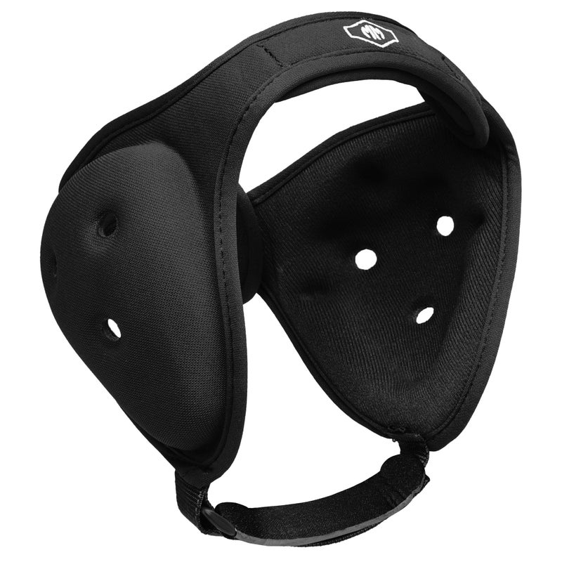 Matman Dynasty Youth Wrestling Headgear â€“ Kids Soft & Comfortable Protective Ear Guards for Wrestling, BJJ & MMA (Black) - Image 1